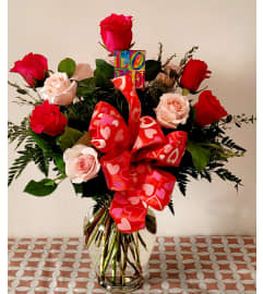 SWEET VALENTINE BOUQUET. An arrangement by A Loving Touch Florist. SWEET VALENTINE BOUQUET. An arrangement by A Loving Touch Florist.