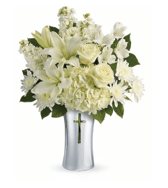 Garden's Shining Spirit Bouquet. An arrangement by Garden Florist.