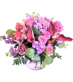 Violet Fields. An arrangement by Azi Flowers.