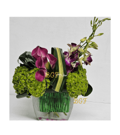 Luxurious Elegance. An arrangement by Brickell Exclusive Blooms.