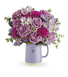 SWEETEST FLUTTER BOUQUET - MD6A-24. An arrangement by Palmetto Gardens Florist.