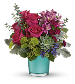 Teleflora's Topaz Wonderland My Sweet Spring. An arrangement by Nicol Florist.