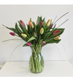 Sweetheart mixed Tulips. An arrangement by Flower Trends Florists. Sweetheart mixed Tulips. An arrangement by Flower Trends Florists.