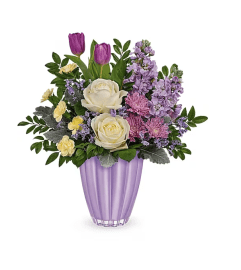 Lavender Meadow Bouquet By Teleflora. An arrangement by Shalimar Flower Shop.