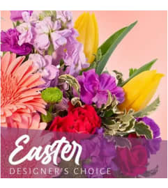 Easter -Designer's Artistic Choice. An arrangement by Howard Beach Florist.