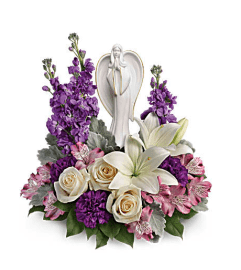 Beautiful Heart Bouquet. An arrangement by Garden Florist.