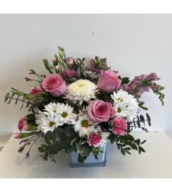 Strawberry Girl. An arrangement by Flower Trends Florists.