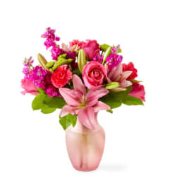 Watermelon Crush. An arrangement by Fendley Florists.