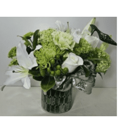 JIMMY'S ST PATRICK CELEBRATION. An arrangement by Jimmy's Flower Shop.