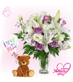 Sweet Serenity Mother's Day Combo. An arrangement by Select Flowers.
