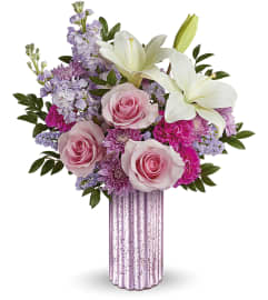 Sparkling Delight Bouquet. An arrangement by Mardi Gras Florist.