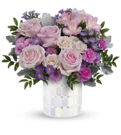 Alluring Mosaic Bouquet. An arrangement by Mardi Gras Florist.