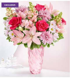 Mother’s Embrace. An arrangement by Serrano Flowers.