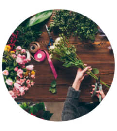 Bayfield Blooms Designers Choice. An arrangement by Bayfield Blooms.