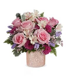 Blooming Brilliant Bouquet. An arrangement by Serrano Flowers.