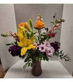 Queen of the Garden. An arrangement by Petals and Pages.