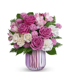 Lavender in Bloom. An arrangement by Fine's Flowers.