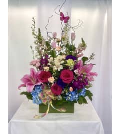 Enchanted Garden. An arrangement by Commerce Flowers.