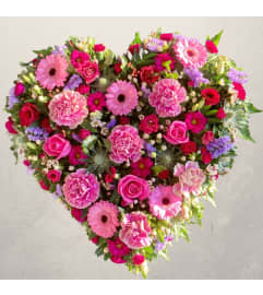 3D Heart. An arrangement by Geni's Florist and Gifts.
