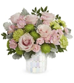 Pretty Pop Bouquet (Teleflora). An arrangement by North Liberty Flower Shop. Pretty Pop Bouquet (Teleflora). An arrangement by North Liberty Flower Shop.