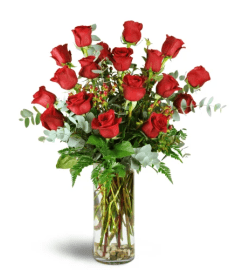 Romantic Rose Embrace. An arrangement by Gonsalves-Fasso Flowers.