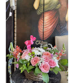 Floral Gardens. An arrangement by Rose Flowers.