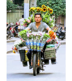 premium delivery fee. An arrangement by Church Street Flowers.