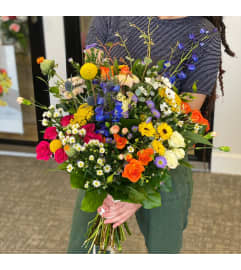RUSTIC Wildflowers. An arrangement by Rustic Floral and Gifts.