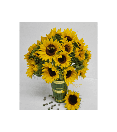 Sunflower Paradise. An arrangement by Brickell Exclusive Blooms.