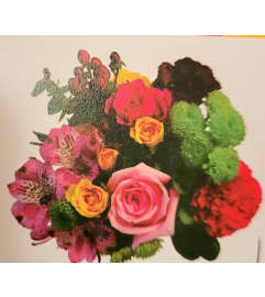 Darling Mama. An arrangement by Abundant Flowers and Gift Shoppe.