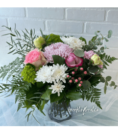 Timeless Joy. An arrangement by Brooklin Floral and Garden Shoppe Inc..