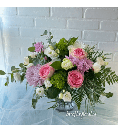 Timeless Joy. An arrangement by Brooklin Floral and Garden Shoppe Inc..