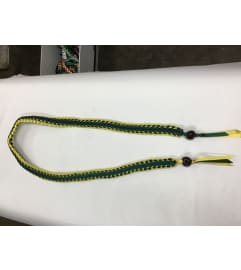 ribbon lei #I. An arrangement by Royal Louis Florist.