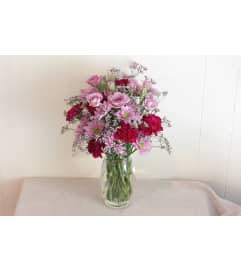 Purple. An arrangement by Fields of Heather Floral Design.