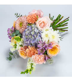 6 months flowers. An arrangement by Burlington Flowers.