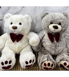 Large Soft Bears. An arrangement by Love Floral.