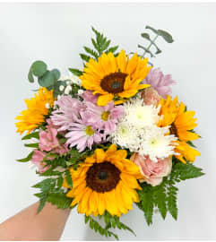 Always Sunny in Sahuarita. An arrangement by Mrs. Bee's Floral.