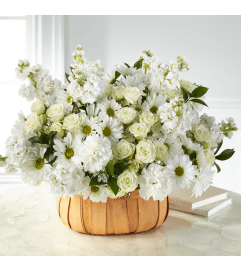 Graceful Garden Basket. An arrangement by Grande Prairie Florist.