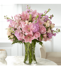 Wishes and Blessings. An arrangement by Grande Prairie Florist.