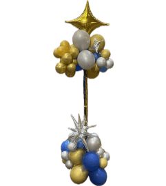 Organic balloon sculpture. An arrangement by Floral Lady Design Studio LLC.