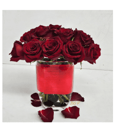 Destiny Love. An arrangement by Brickell Exclusive Blooms.