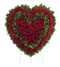 Majestic Heart. An arrangement by Flowerdale by Patty.