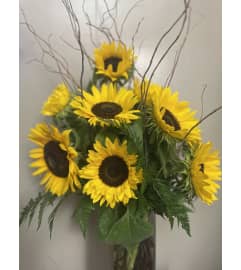 Hello Sunshine. An arrangement by KW Flowers.