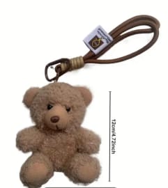 Teddy Bear Keychain. An arrangement by Floral Lady Design Studio LLC.