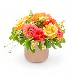 Sweet Dahlia Delight. An arrangement by Appleblossoms.