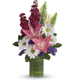 Playful Daisy Bouquet. An arrangement by Flowers and Beyond.