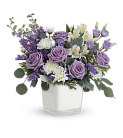 Honey Lavender Blooms Bouquet. An arrangement by L and J Blooms.