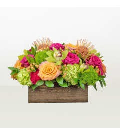 Lavish Box. An arrangement by Flowers and Beyond.