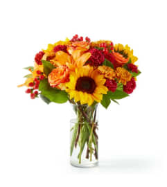Fall Day Bouquet. An arrangement by Fendley Florists.