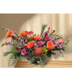 The Serenity. An arrangement by Vanessa's Flower Shop.